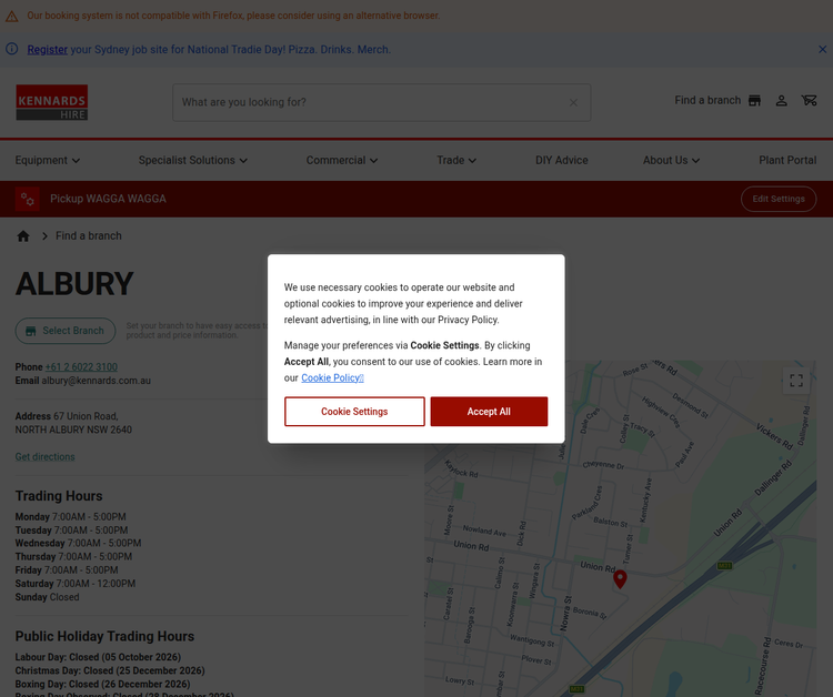 Kennards Hire Albury - Your Trusted Equipment & Tool Hire Specialists