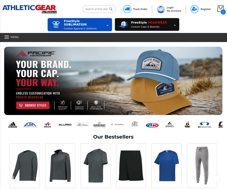 Wholesale Athleticwear for Canadian Teams, Clubs & Organizations